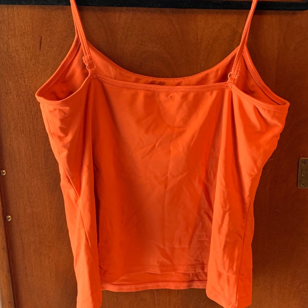 New York & Co cami coral adjustable straps